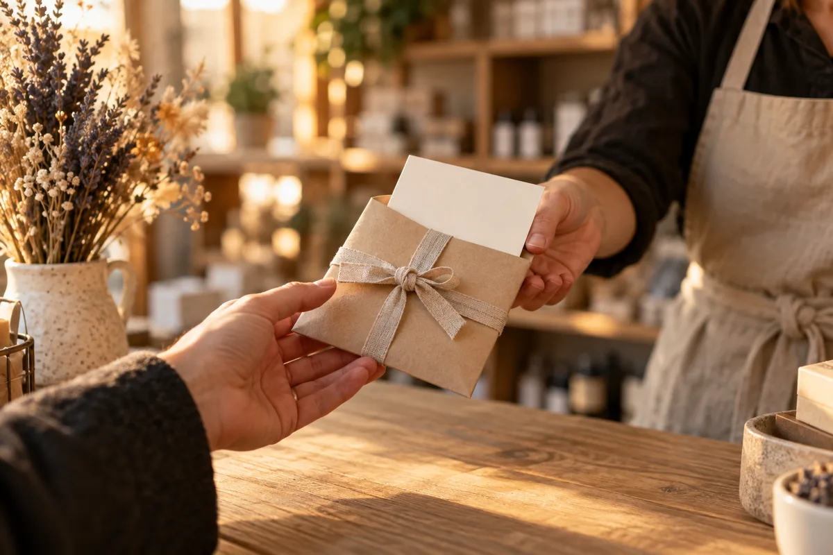 Carte cadeau en commerce de proximité : la lancer, la gérer