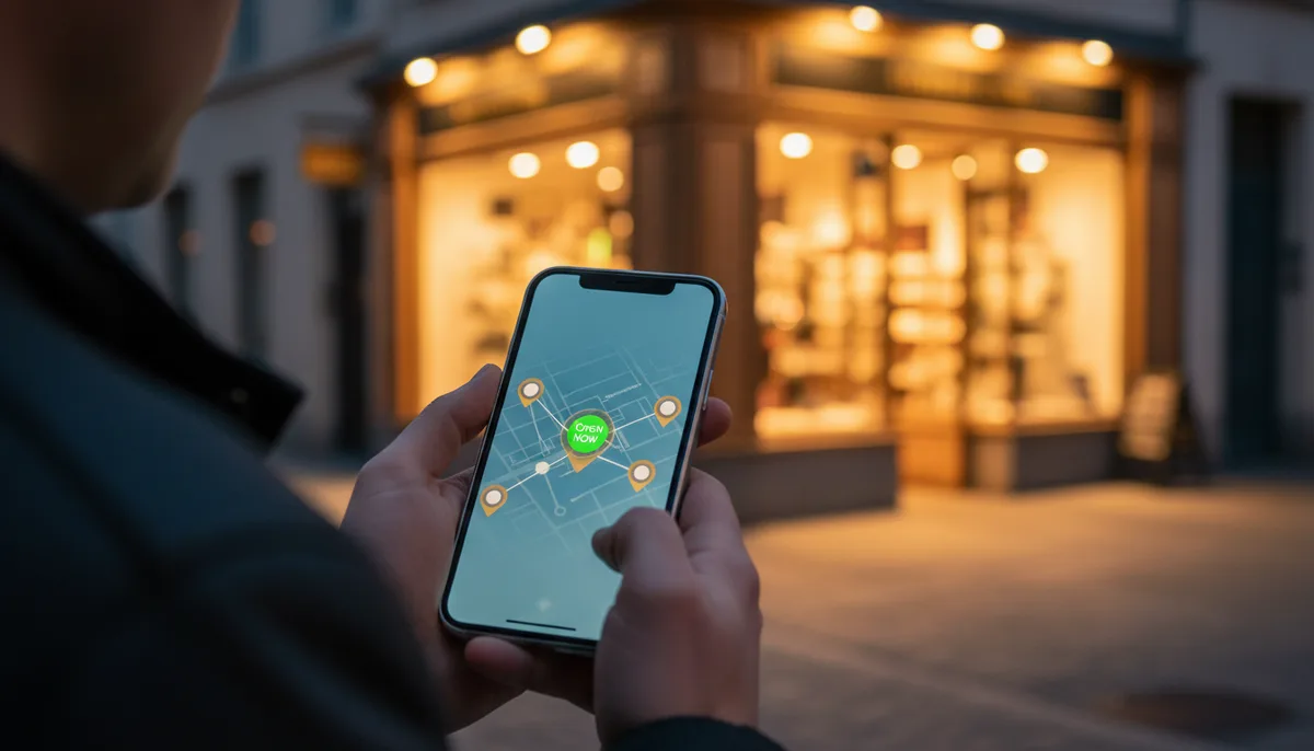 Trouver un magasin proche de moi ouvert maintenant : guide 2025