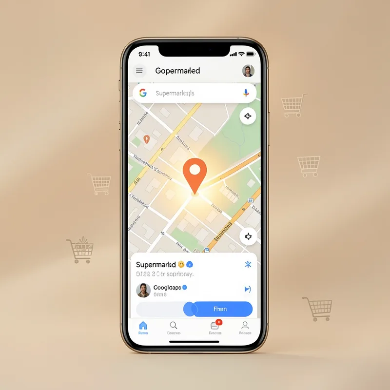 Trouver le supermarché le plus proche : guide complet 2025