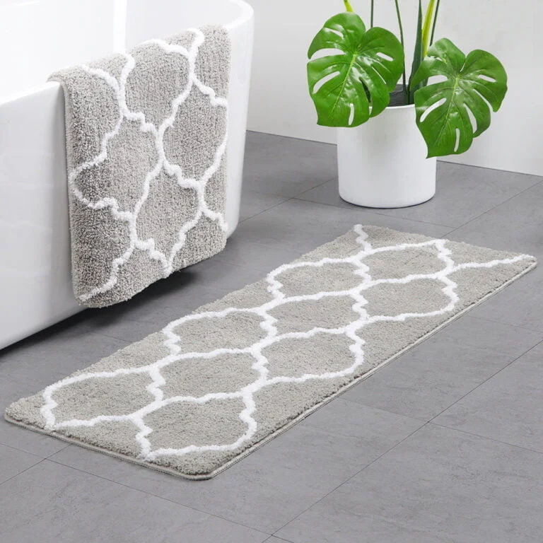 Grand tapis de salle de bain