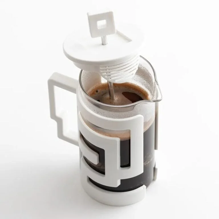 Cafetière à piston française 350 ml en verre borosilicaté